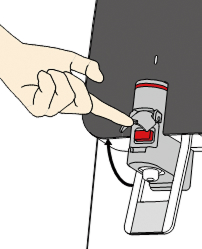 カバーを開ける