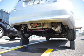 LPガス車の外観