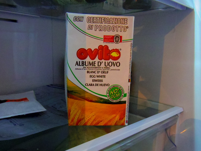 私のブログを見てくれていた人から　Albume d’uova